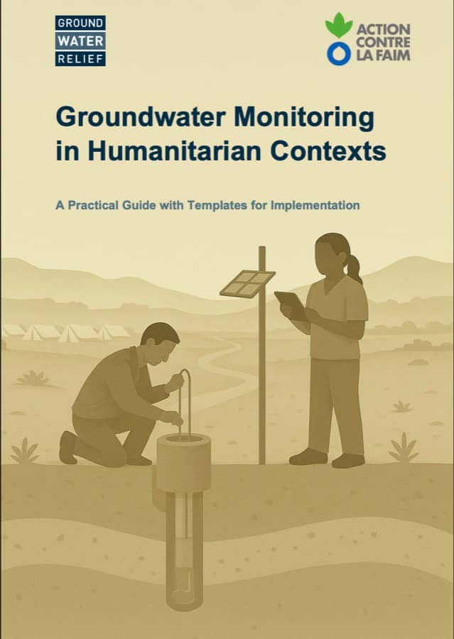 Groundwater monitoring guidance cover and fieldwork imagery