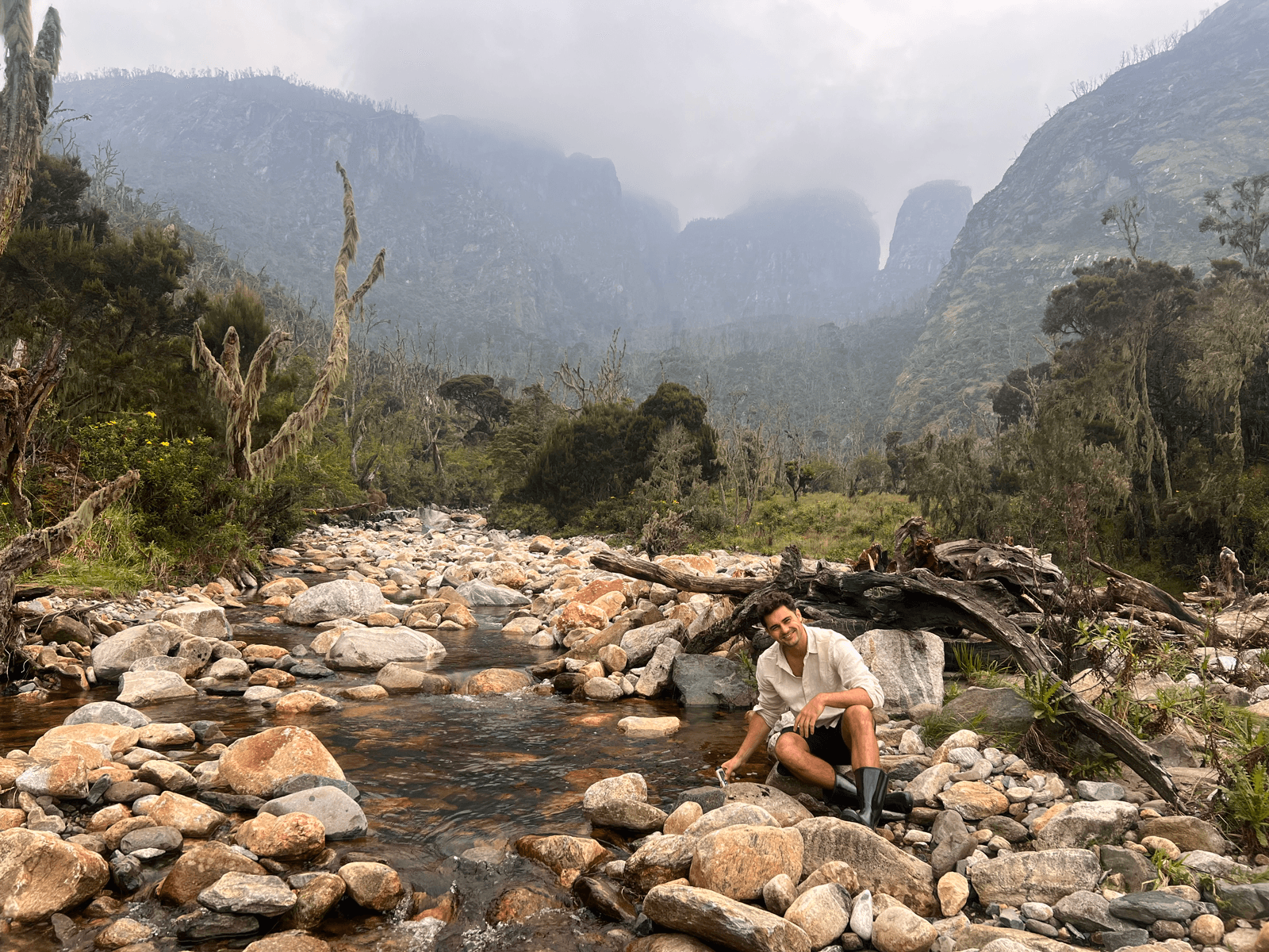 Field and landscape imagery from the Uganda wildfires and flooding research project