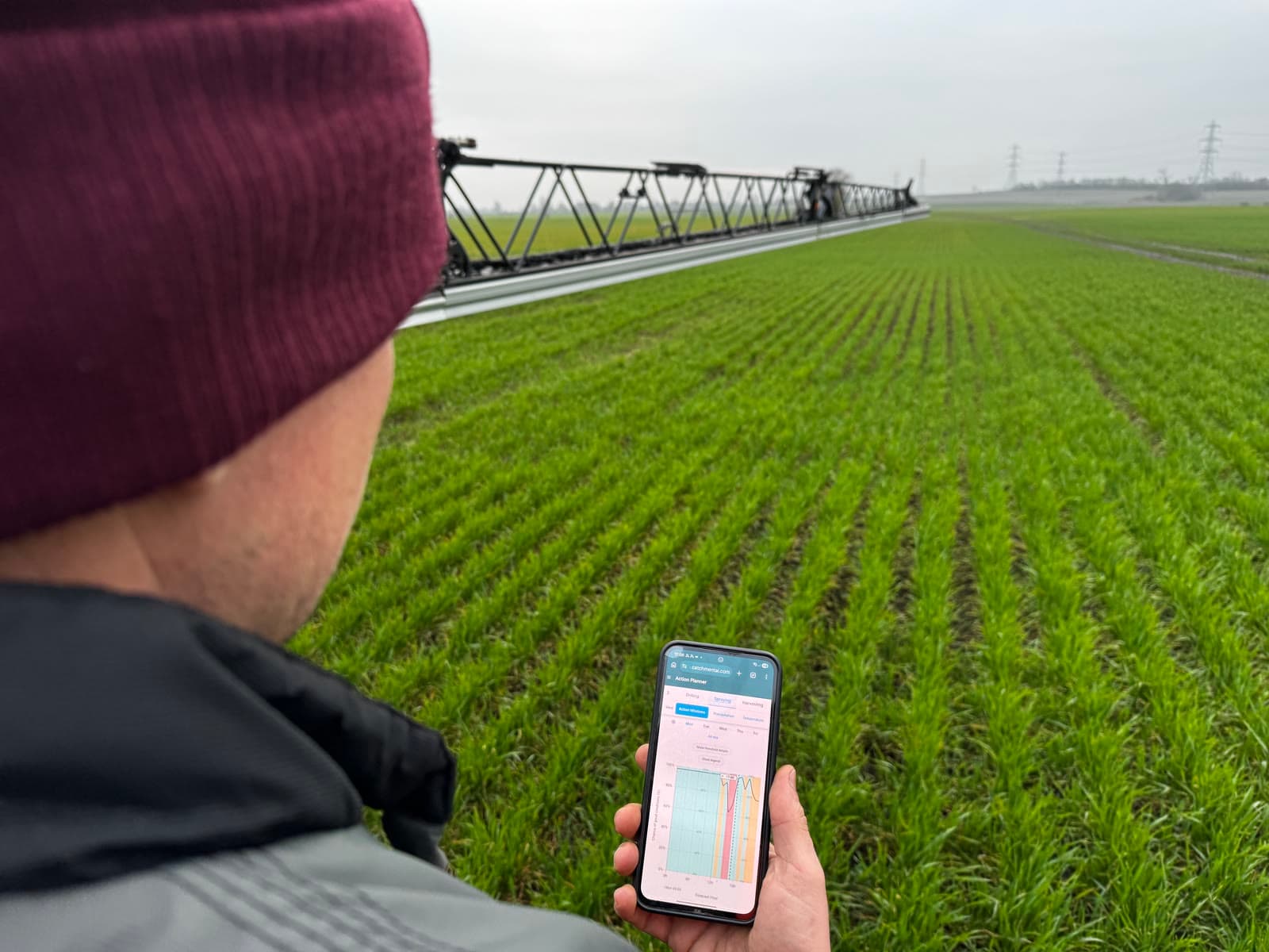 Jonny from Rockscape Group using Probcast in the field