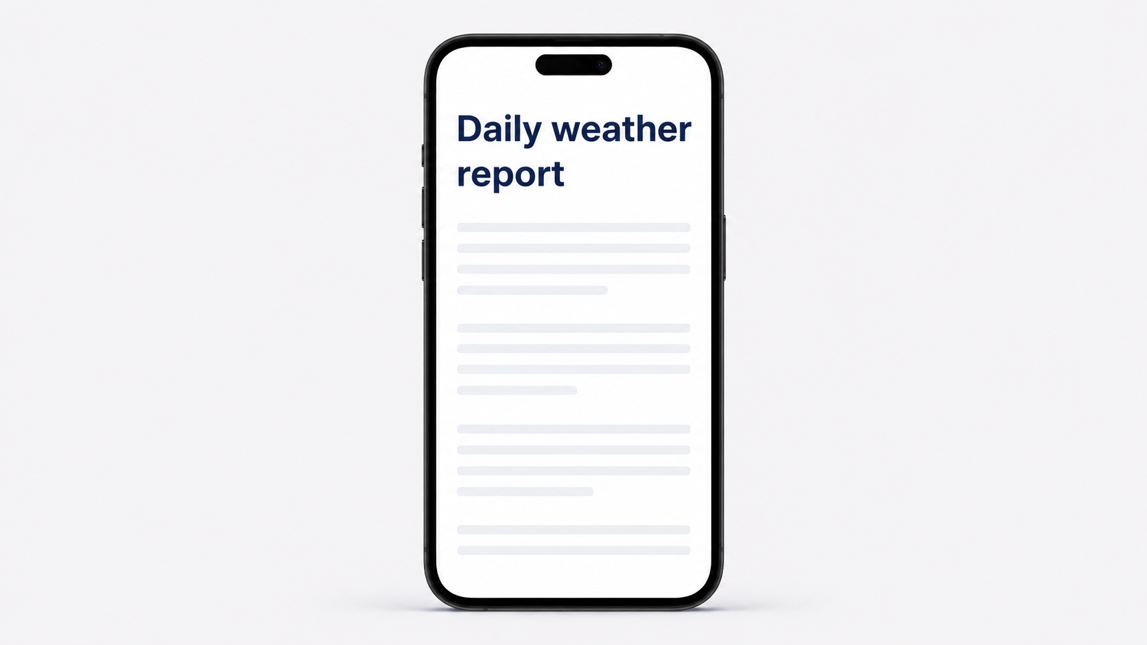 Probcast daily farm report shown on desktop and mobile
